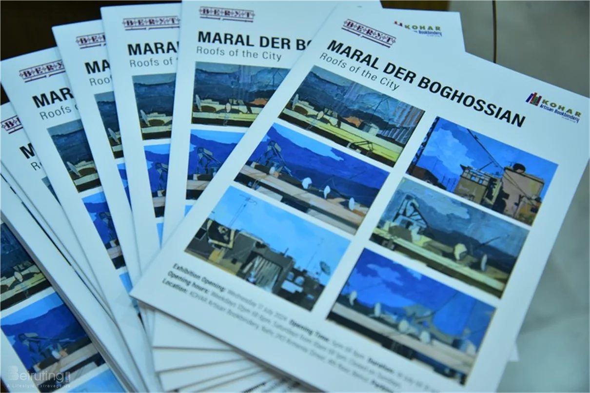 Roofs of The City a solo exhibition by Maral Der Boghossian